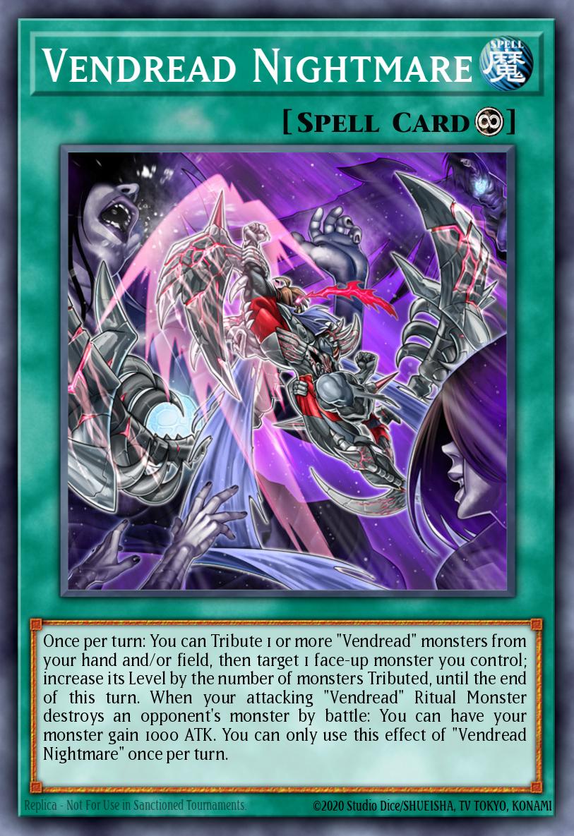Vendread Nightmare Yu-Gi-Oh card