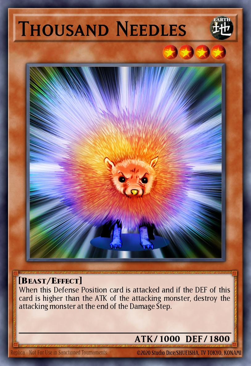 Thousand Needles Yu-Gi-Oh card