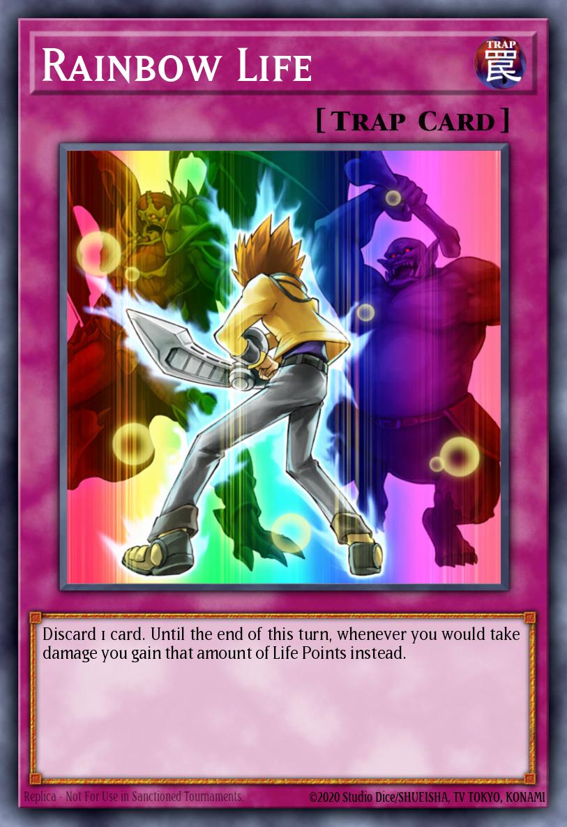 Rainbow Life Yu-Gi-Oh card