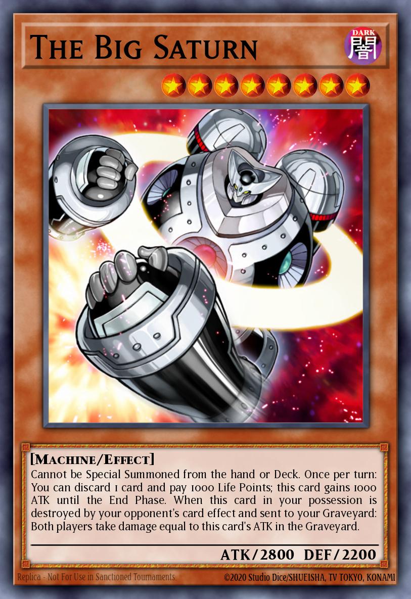The Big Saturn Yu-Gi-Oh card