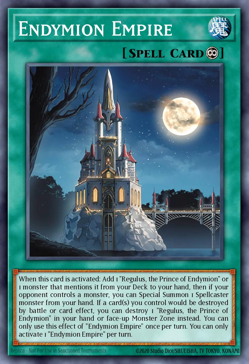 Endymion Empire Yu-Gi-Oh card
