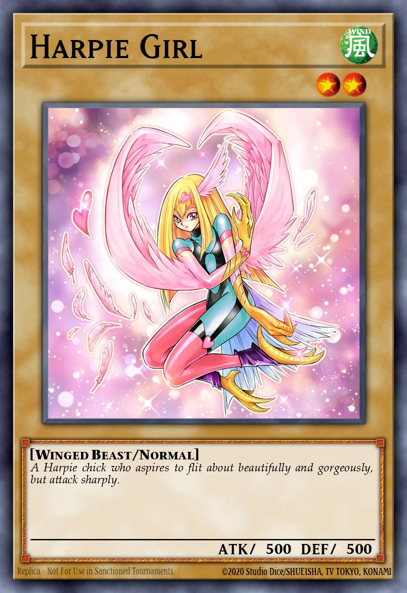 Harpie Girl Yu-Gi-Oh card
