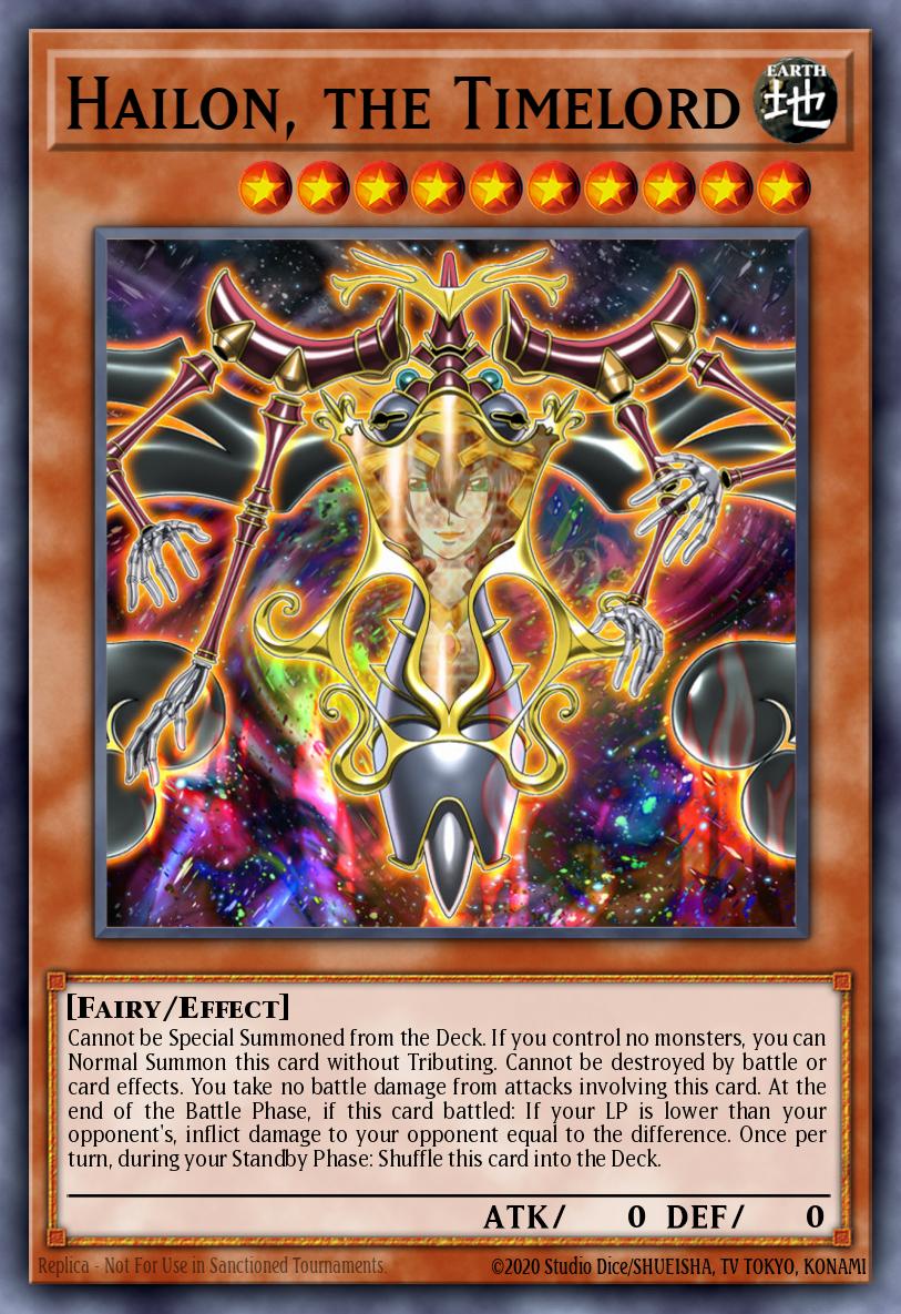 Hailon, the Timelord Yu-Gi-Oh card