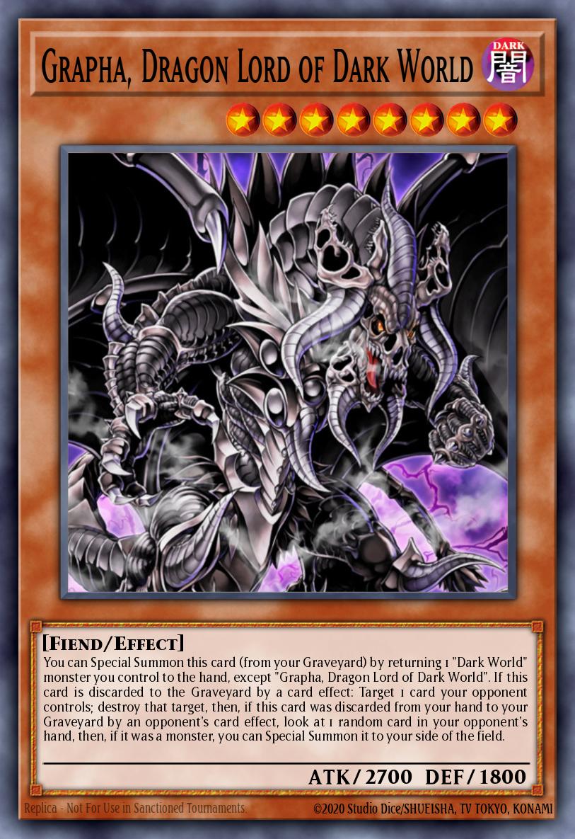Grapha, Dragon Lord of Dark World Yu-Gi-Oh card