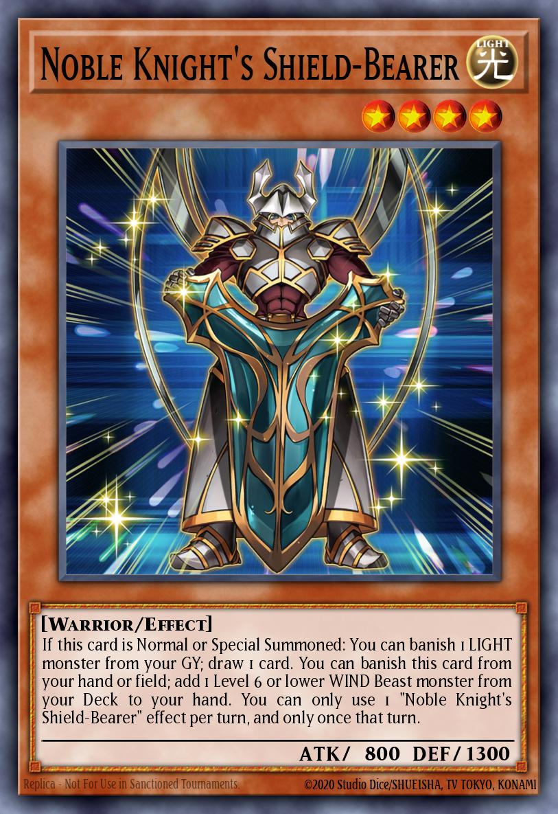 Noble Knight's Shield-Bearer Yu-Gi-Oh card