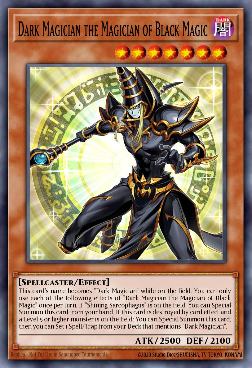 Dark Magician the Magician of Black Magic Yu-Gi-Oh card