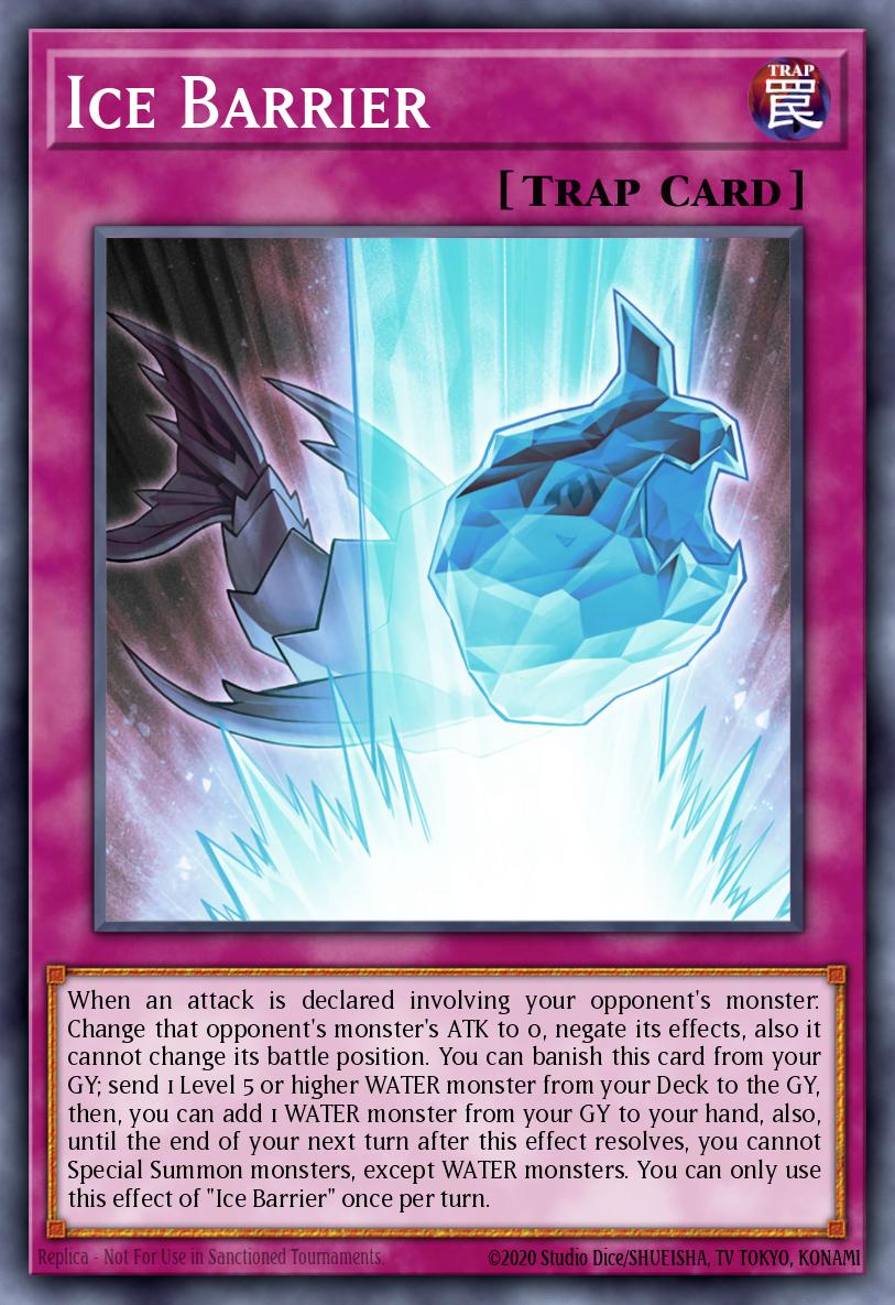 Ice Barrier Yu-Gi-Oh card