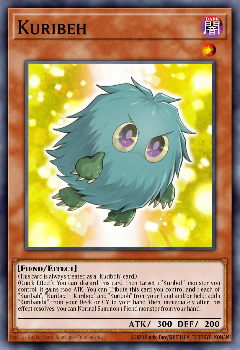 Kuribeh Yu-Gi-Oh card