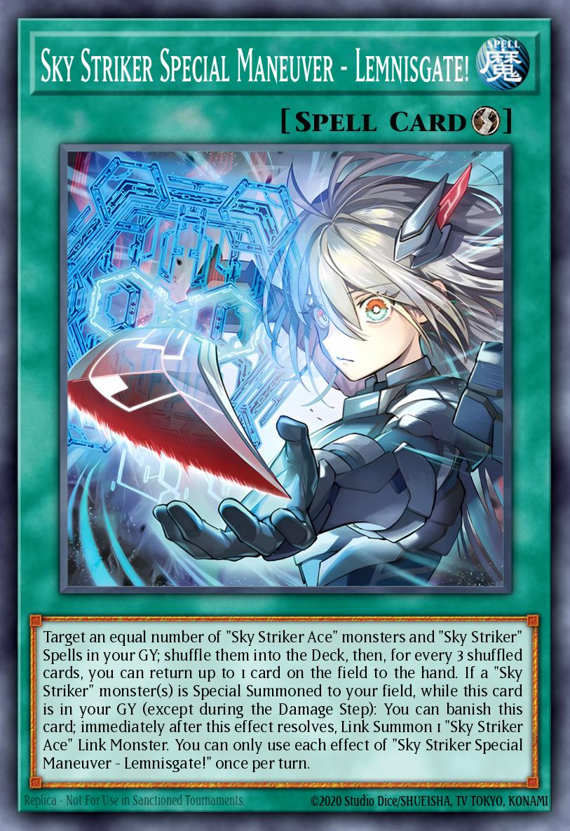 Sky Striker Special Maneuver - Lemnisgate! Yu-Gi-Oh card