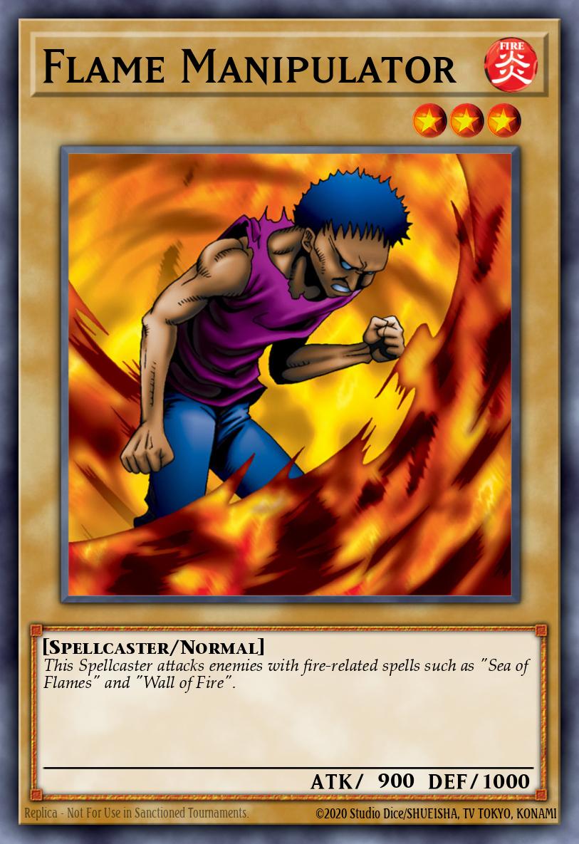 Flame Manipulator Yu-Gi-Oh card