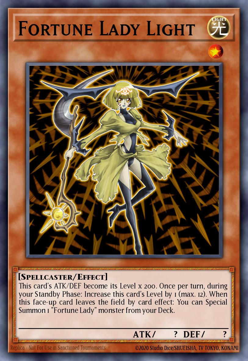 Fortune Lady Light Yu-Gi-Oh card
