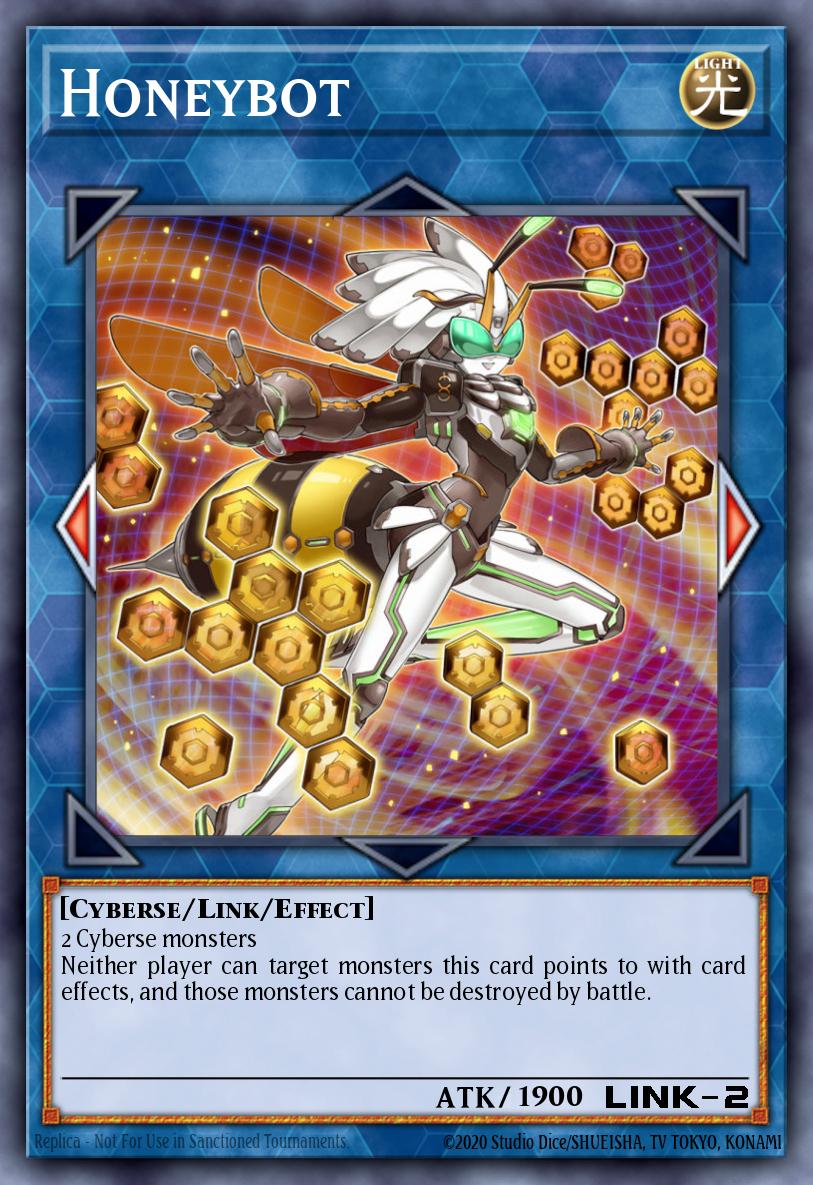 Honeybot Yu-Gi-Oh card