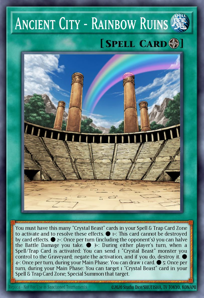 Ancient City - Rainbow Ruins Yu-Gi-Oh card