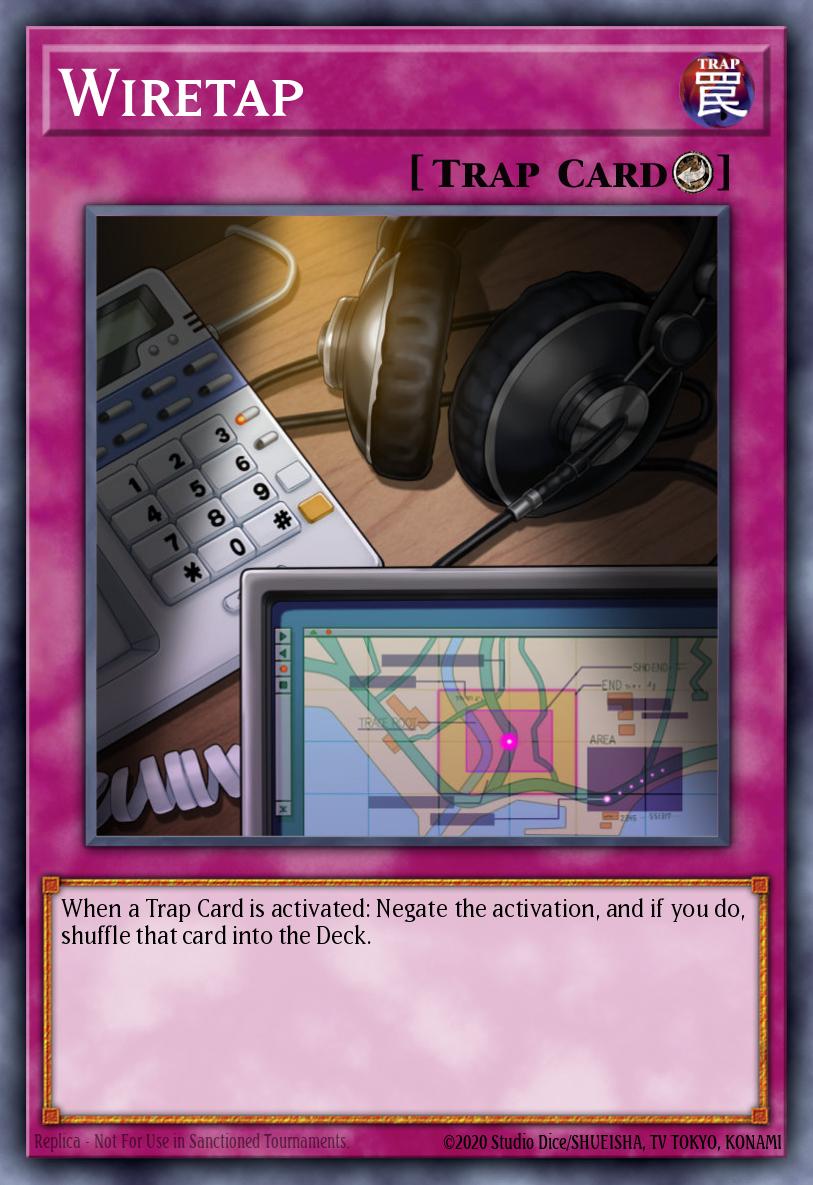 Wiretap Yu-Gi-Oh card