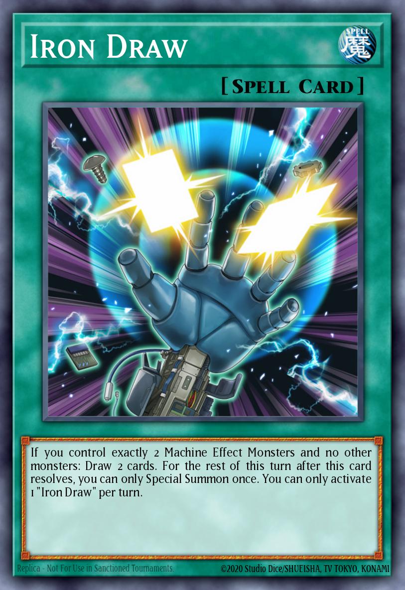 Iron Draw Yu-Gi-Oh card