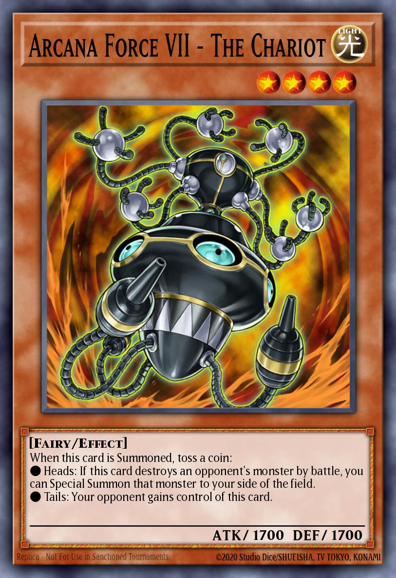 Arcana Force VII - The Chariot Yu-Gi-Oh card