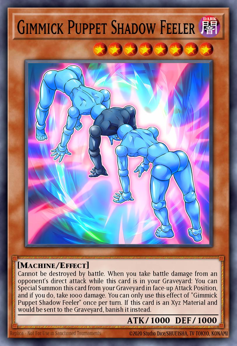 Gimmick Puppet Shadow Feeler Yu-Gi-Oh card