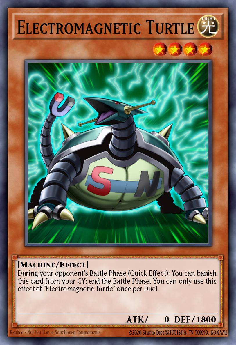 Electromagnetic Turtle Yu-Gi-Oh card