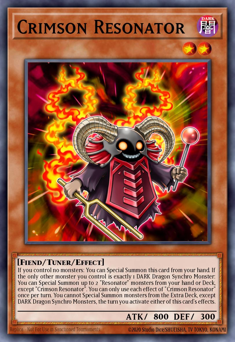 Crimson Resonator Yu-Gi-Oh card