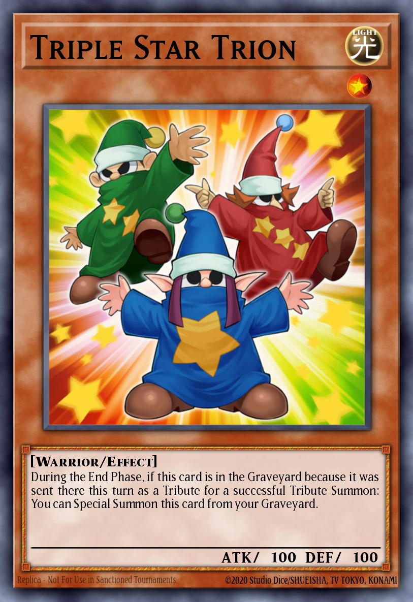 Triple Star Trion Yu-Gi-Oh card
