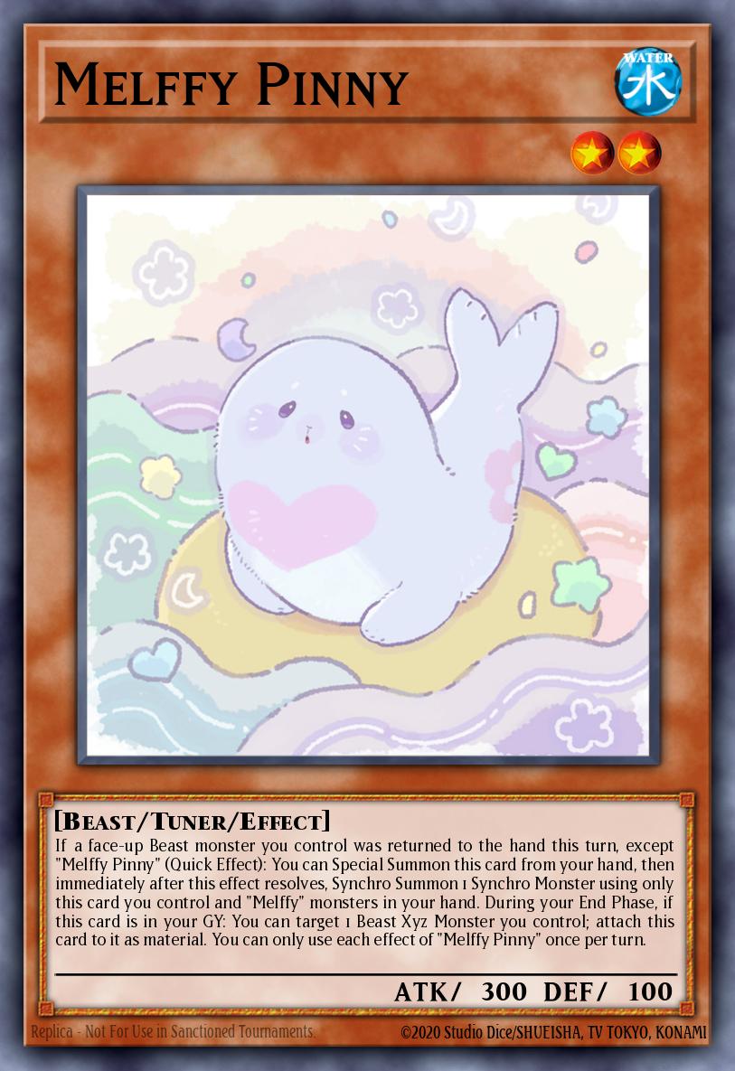 Melffy Pinny Yu-Gi-Oh card