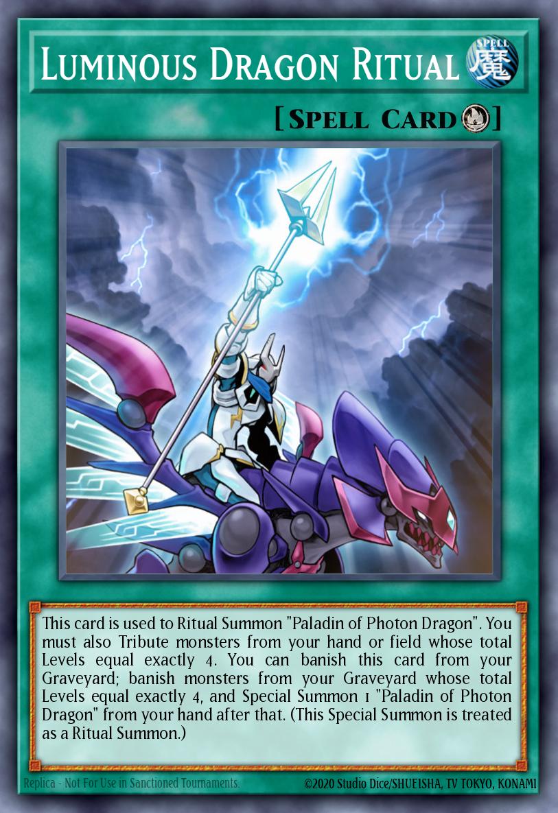 Luminous Dragon Ritual Yu-Gi-Oh card