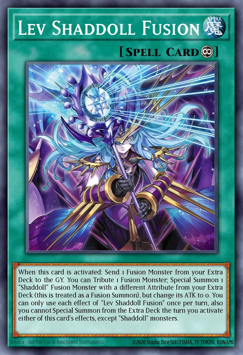 Lev Shaddoll Fusion Yu-Gi-Oh card