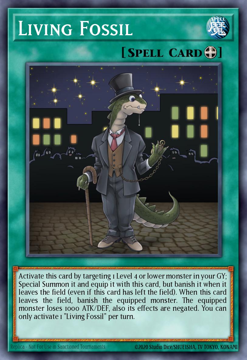 Living Fossil Yu-Gi-Oh card
