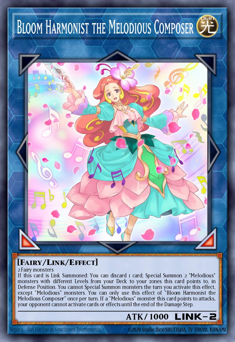 Bloom Harmonist the Melodious Composer Yu-Gi-Oh card