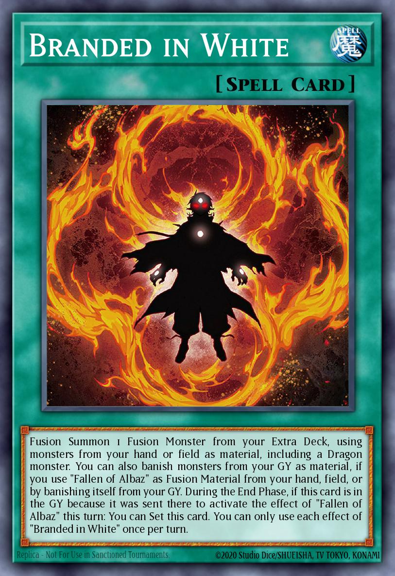 Branded in White Yu-Gi-Oh card