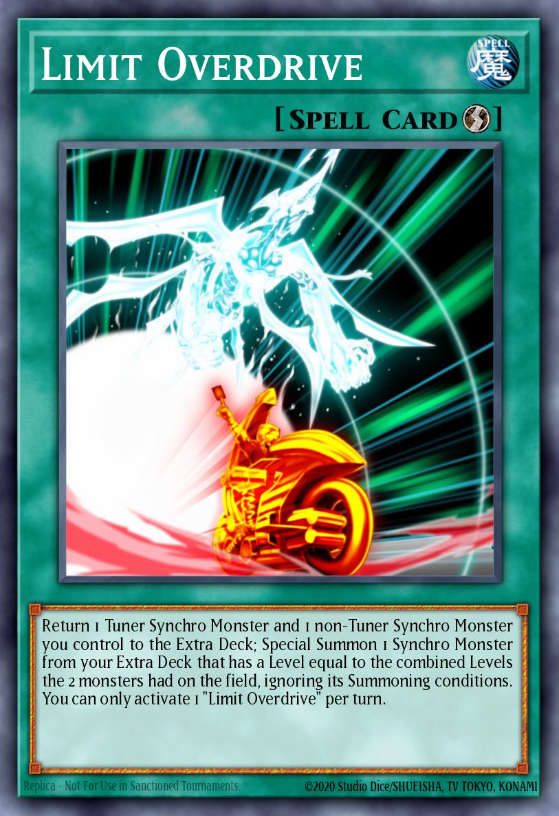 Limit Overdrive Yu-Gi-Oh card