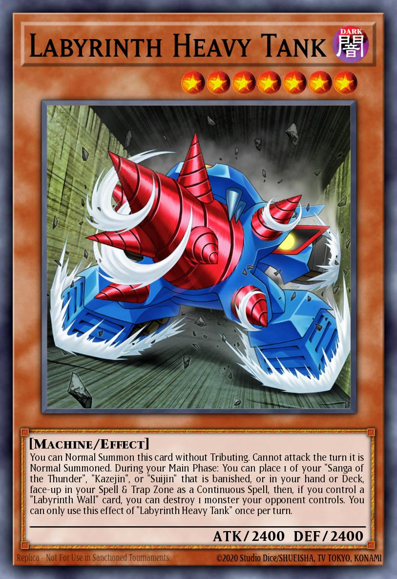 Labyrinth Heavy Tank Yu-Gi-Oh card