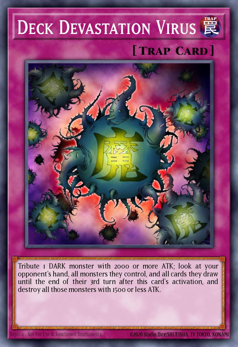 Deck Devastation Virus Yu-Gi-Oh card