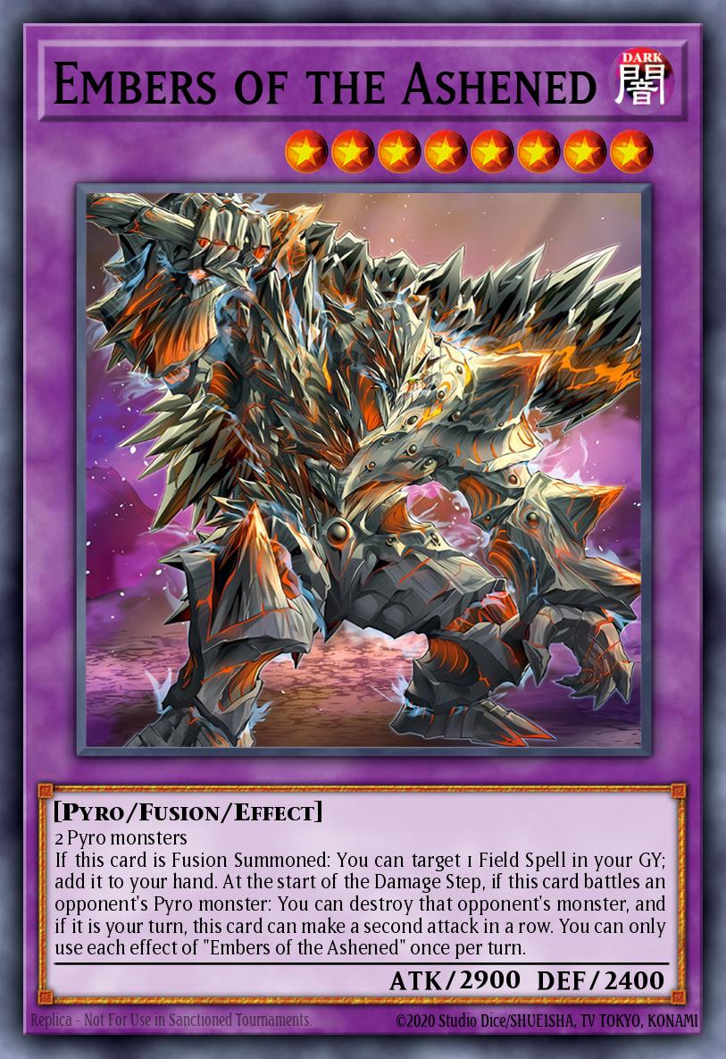 Embers of the Ashened Yu-Gi-Oh card