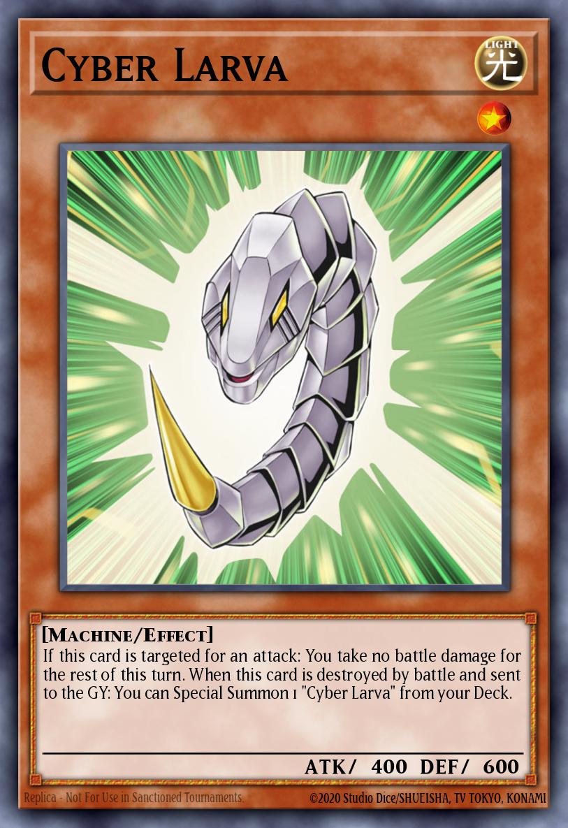 Cyber Larva Yu-Gi-Oh card