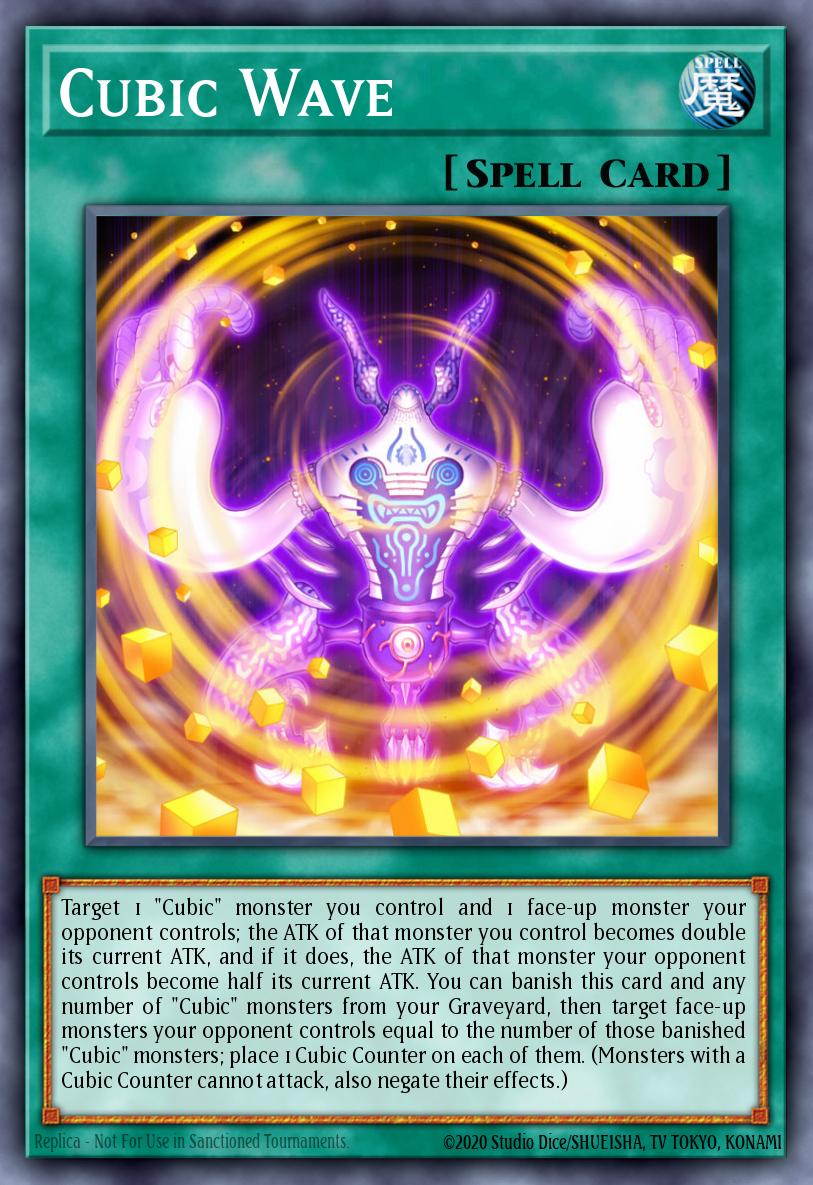 Cubic Wave Yu-Gi-Oh card