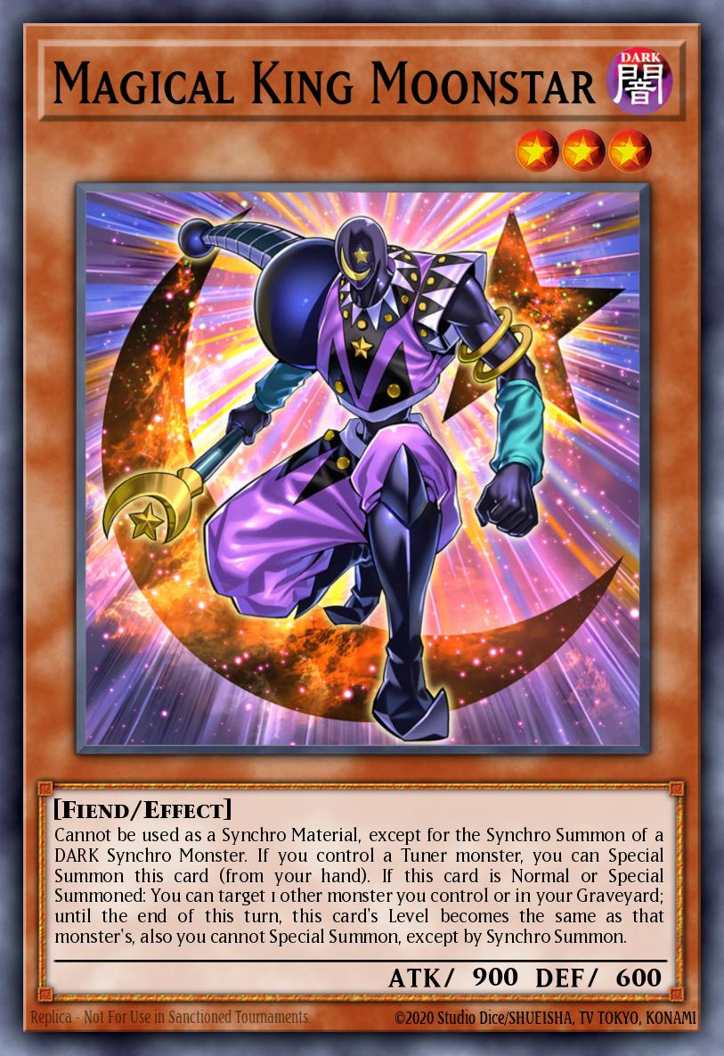 Magical King Moonstar Yu-Gi-Oh card