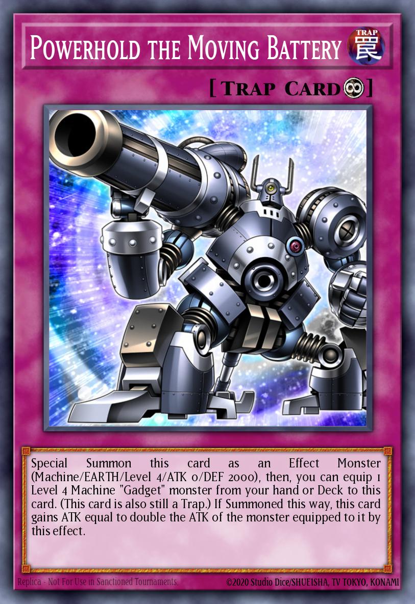 Powerhold the Moving Battery Yu-Gi-Oh card