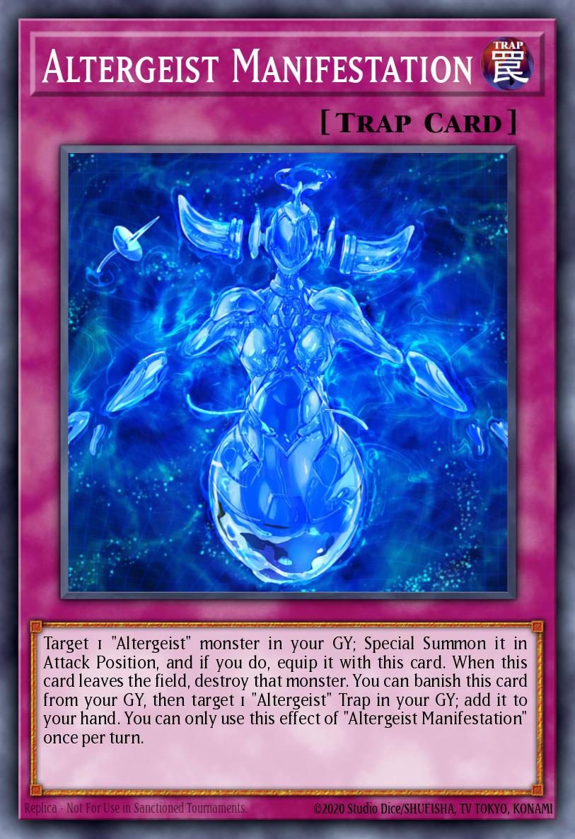 Altergeist Manifestation Yu-Gi-Oh card