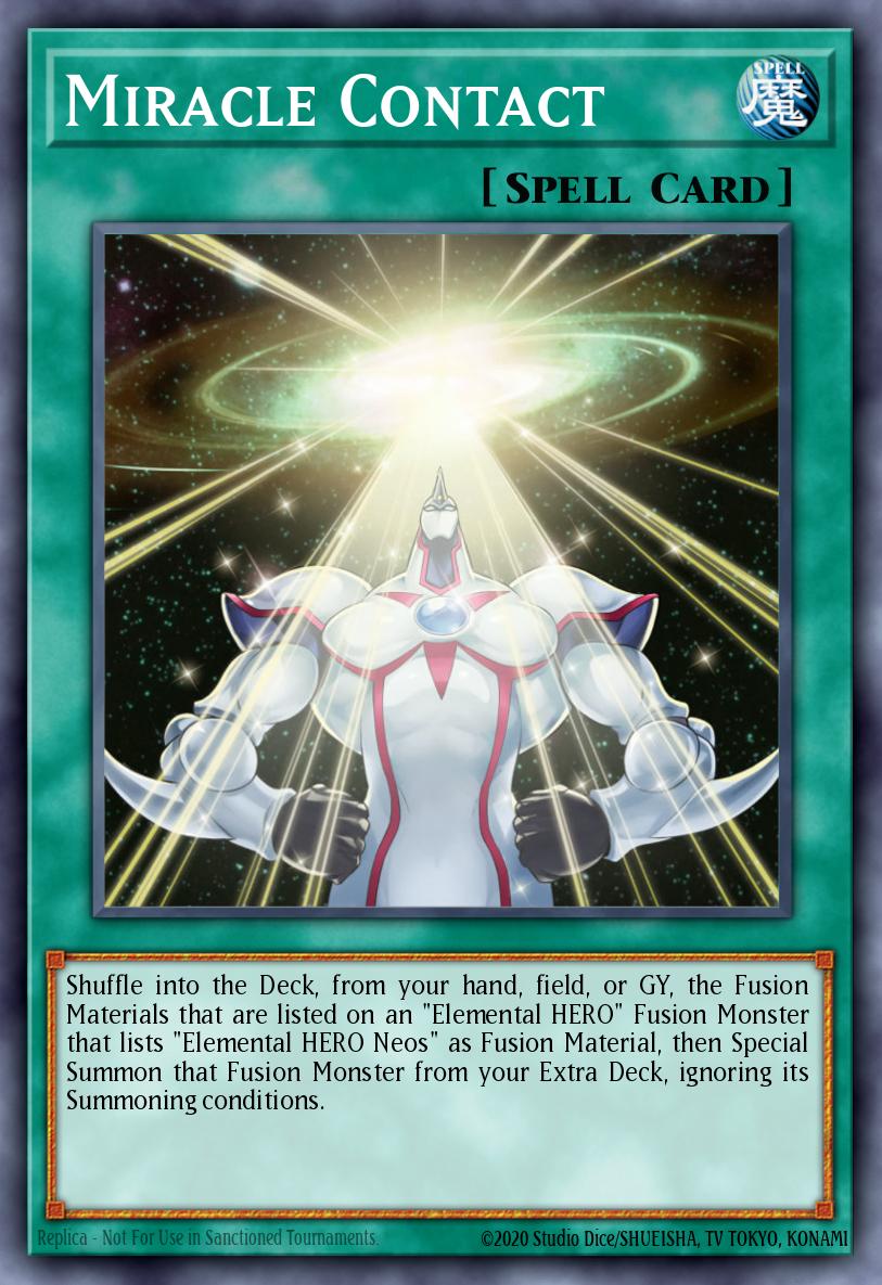 Miracle Contact Yu-Gi-Oh card