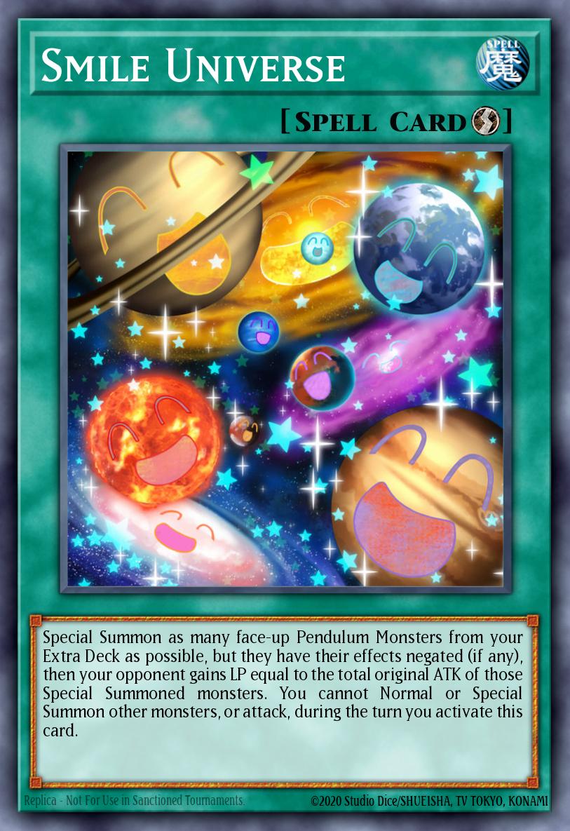Smile Universe Yu-Gi-Oh card