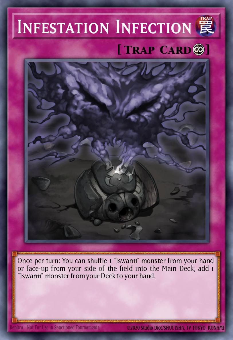 Infestation Infection Yu-Gi-Oh card