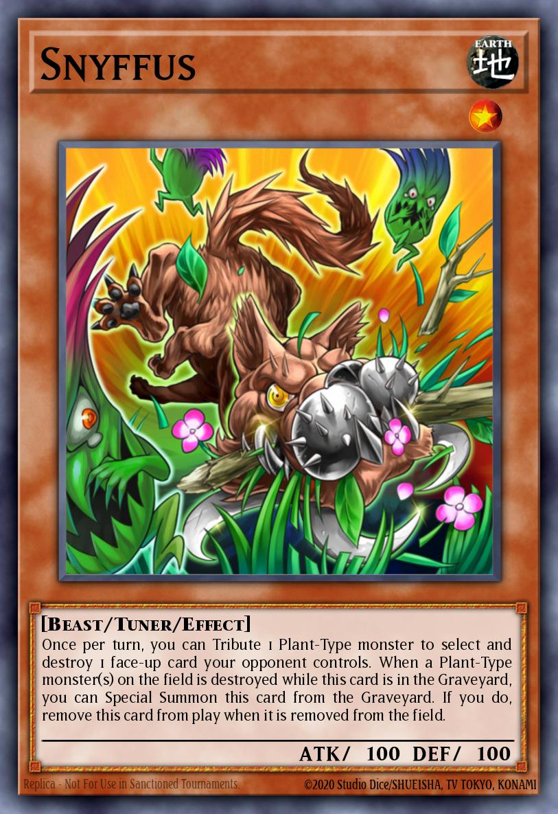 Snyffus Yu-Gi-Oh card