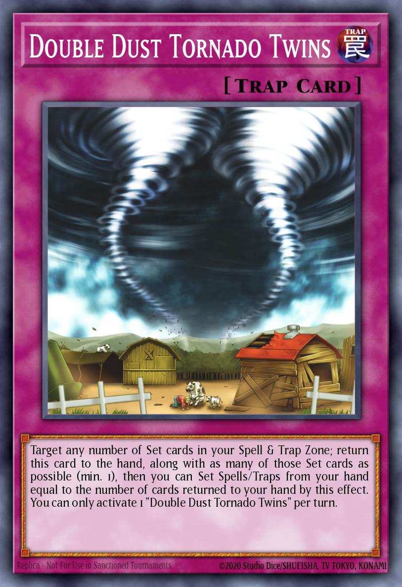 Double Dust Tornado Twins Yu-Gi-Oh card