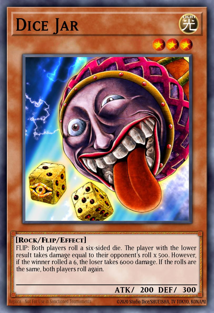 Dice Jar Yu-Gi-Oh card
