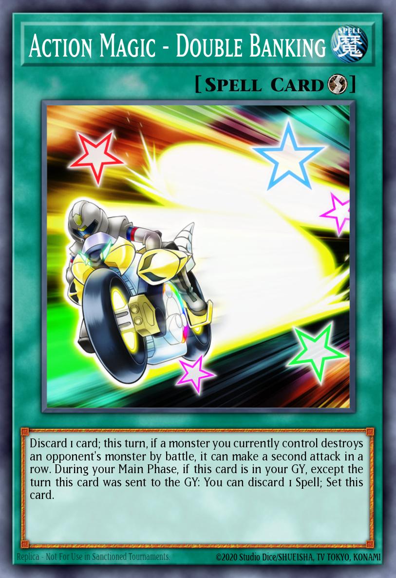 Action Magic - Double Banking Yu-Gi-Oh card