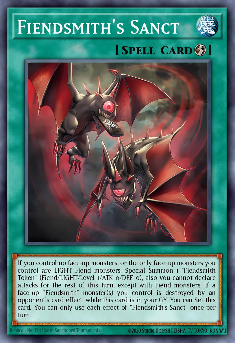 Fiendsmith's Sanct Yu-Gi-Oh card