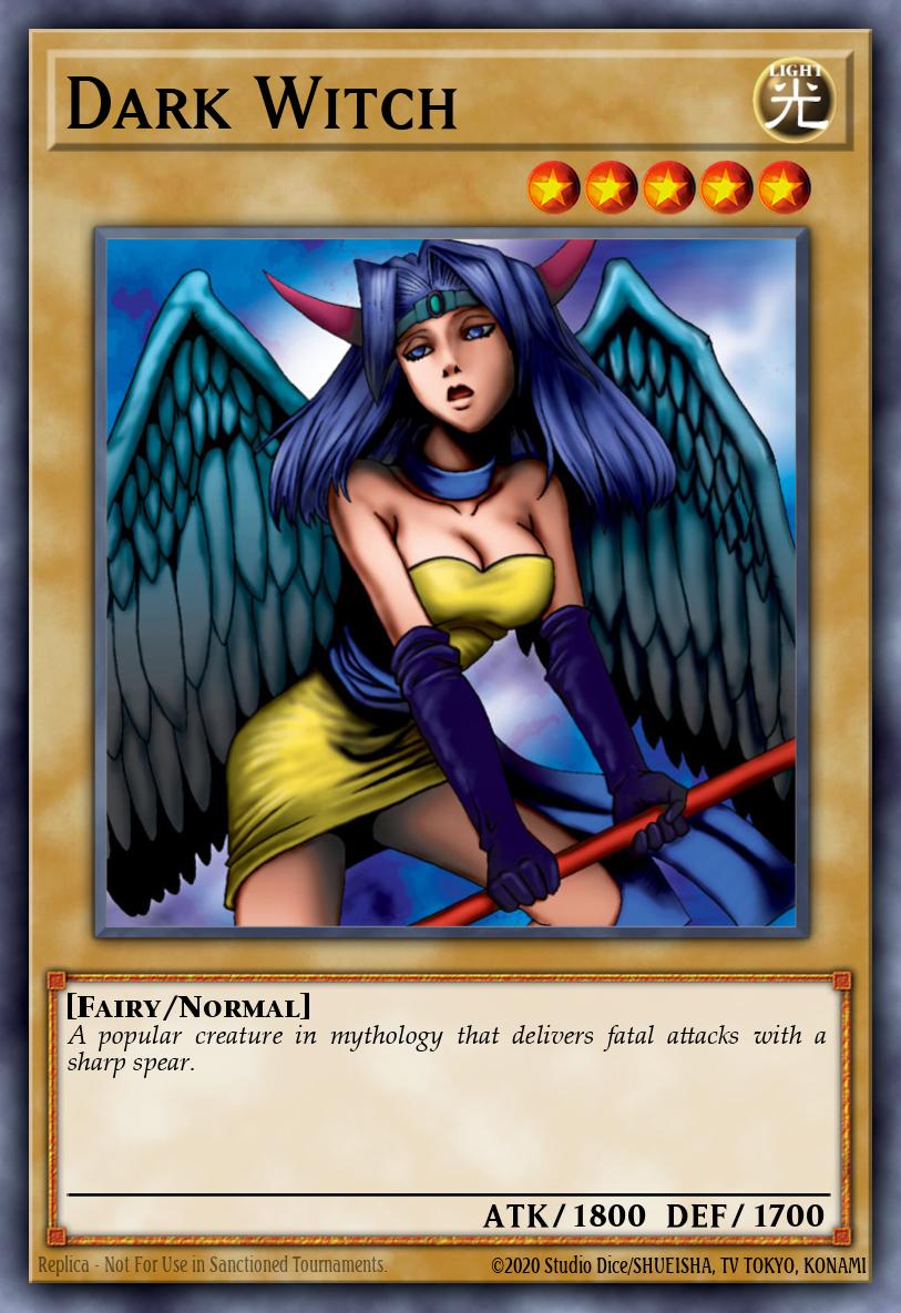 Dark Witch Yu-Gi-Oh card