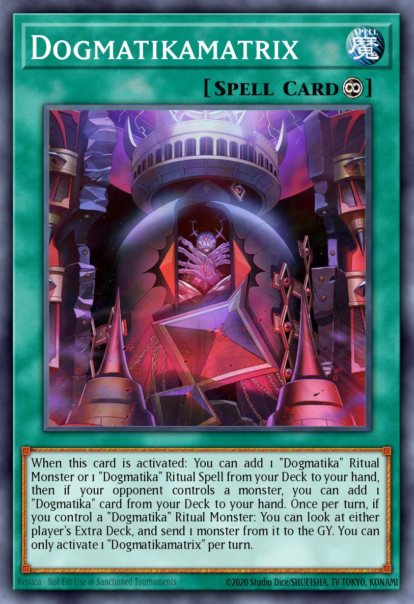Dogmatikamatrix Yu-Gi-Oh card