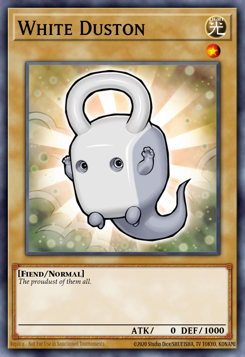 White Duston Yu-Gi-Oh card